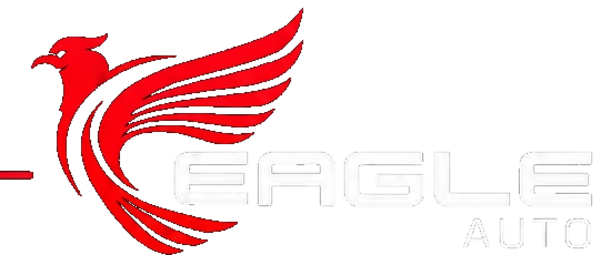 Eagle Auto red eagle logo